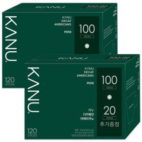 상품 이미지: (카누)맥심 카누 미니 디카페인 120Tx2개 총240T