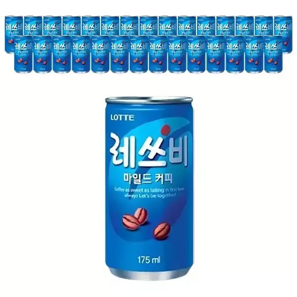 상품 이미지: 레쓰비 마일드 175ml, 30개