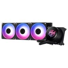 상품 이미지: MSI MPG CORELUID P13 360 - AIO ARGB CPU 액체 냉각기 - 360mm 라디에이터 - LGA 1851 / AM5 준비 완료 - IPS 2.1" LCD
