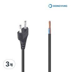 상품 이미지: 동양전자 브레트 코드 3A(0.75*2C), 3개, 2m