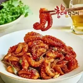 상품 이미지: 홍대쭈꾸미 300g 6팩 수제양념 쭈꾸미볶음 냉동 택배
