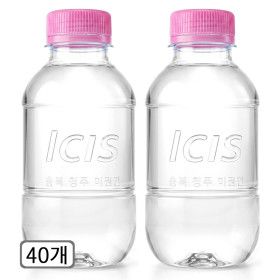 상품 이미지: 아이시스8.0 생수 200ml 40개 PET 오픈세일