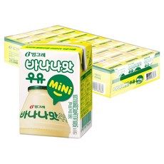 상품 이미지: 바나나맛우유 mini, 120ml, 24개