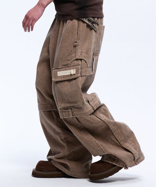 상품 이미지: CONVERTIBLE CARPENTER PANTS - BEIGE