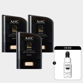 상품 이미지: AHC 마스터즈 에어리치 선스틱 14g 3개+(증정)프로샷 세럼 5ml