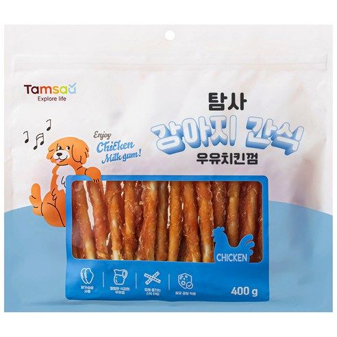 상품 이미지: 탐사 강아지 우유치킨껌 간식