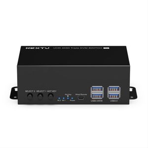 상품 이미지: 넥스트유 크이파 4K HDMI TRIPLE KVM스위치 8943KVM-TRIPLE Hlu