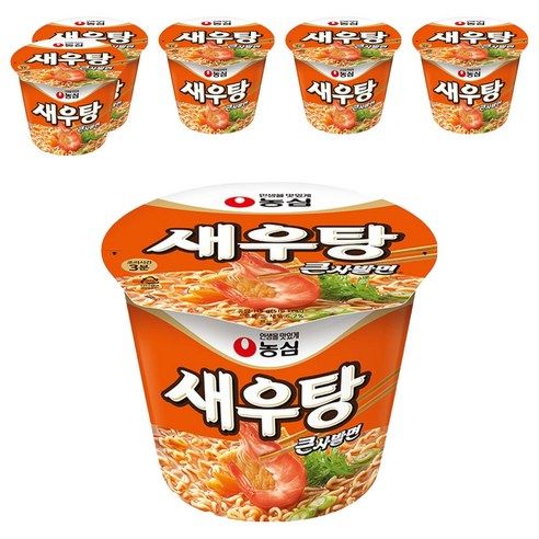 상품 이미지: 농심 새우탕 큰사발, 6개