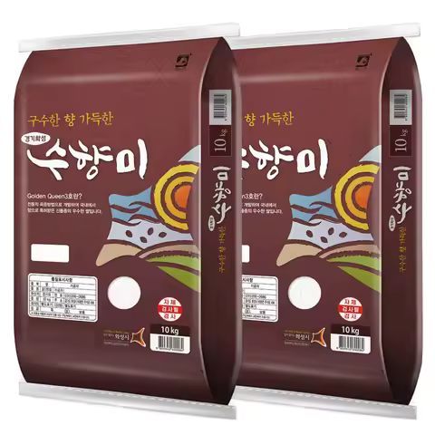 상품 이미지: 수향미 20kg (10kg+10kg) 골든퀸3호