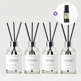 상품 이미지: 화이트라벨 디퓨저 200ml X 4개 + 데코스틱 X 4개