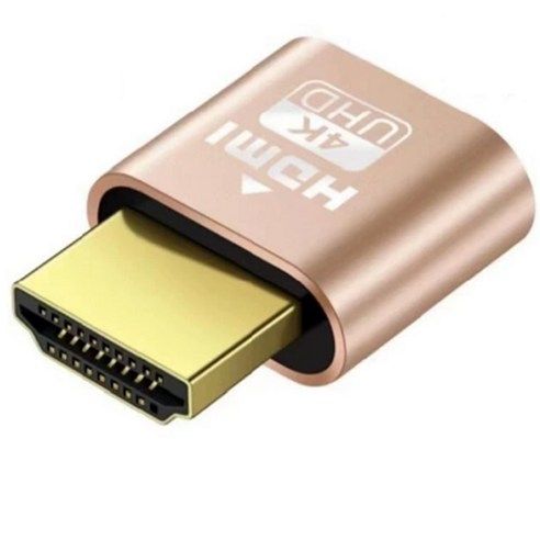 상품 이미지: 엠비에프 HDMI 더미플러그 4K 60hz 디스플레이 에뮬레이터