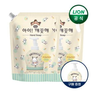상품 이미지: 아이깨끗해 X포차코 핸드워시 순향 1.8L 2개+포차코 공용기 증정