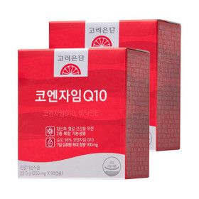 상품 이미지: 고려은단 코엔자임Q10 90캡슐 X 2개(6개월분)