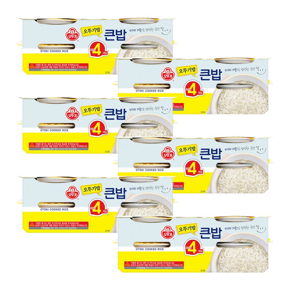 상품 이미지: 오뚜기 맛있는 오뚜기밥 큰밥 300g, 24개