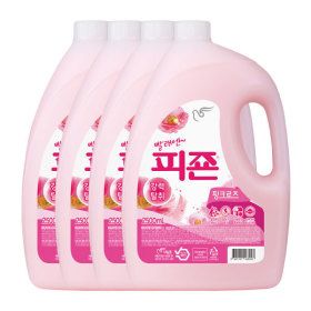 상품 이미지: 피죤 섬유유연제 핑크로즈 2500ml 4개