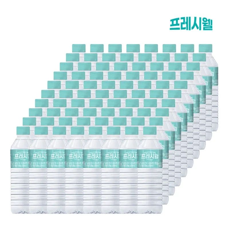 상품 이미지: 프레시웰 생수 먹는샘물 500ml 80병