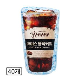 상품 이미지: 칸타타 아이스 블랙커피 190ML 40개 파격 정기세일