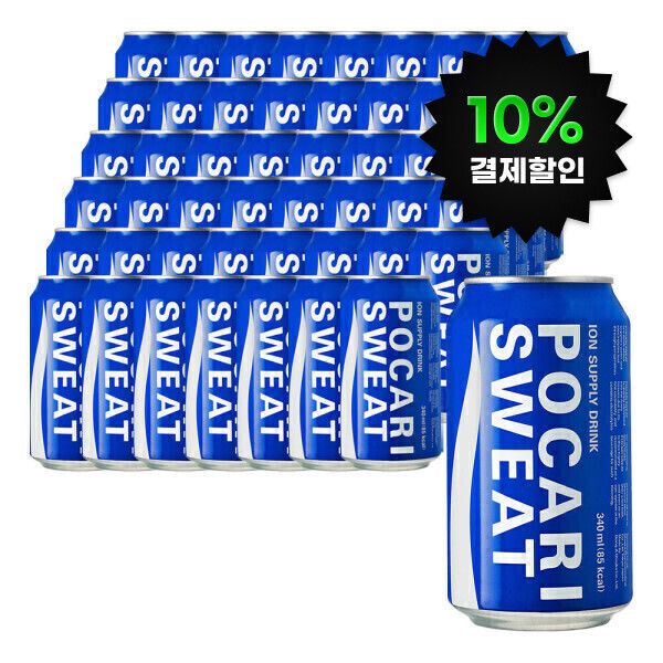 상품 이미지: (10%결제할인)포카리스웨트 340mlx48CAN