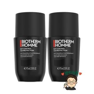 상품 이미지: 비오템 옴므 데이 컨트롤 72H 데오도란트 롤온 듀오 데오도란트 75ml 2개