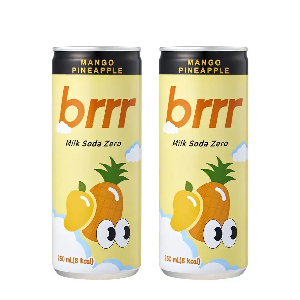 상품 이미지: [일화본사직영] 부르르 밀크소다 제로 망고파인애플 250ml*30캔