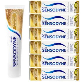 상품 이미지: 센소다인 멀티케어 EX 치약 120g x 6개 구취 치태 입냄새제거 불소