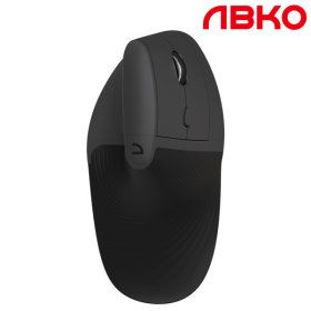 상품 이미지: 앱코 WEM65 인체공학 WIRELESS FREE 무선 버티컬 마우스 블랙