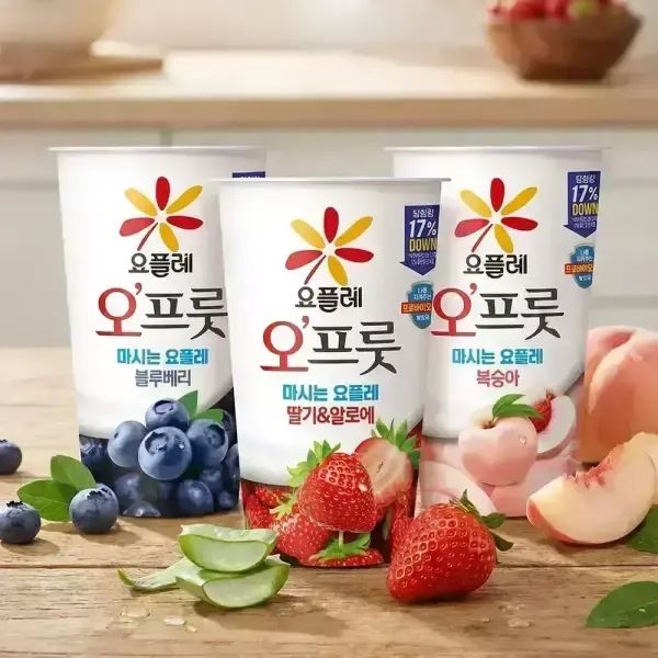 상품 이미지: 빙그레 요플레 오프룻 3종 180ml 10개