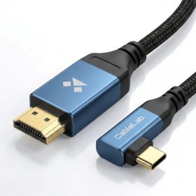 상품 이미지: 케이블연구소 USB C타입 HDMI 4K 케이블 TV 연결 미러링 스마트폰 노트북 덱스지원 1.2m 1.8m 3m
