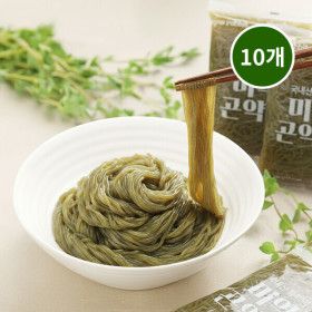 상품 이미지: 미역 곤약 국수면(180g/10팩) 32kcal 여름 다이어트 건강관리 비빔면 냉면 콩국수면