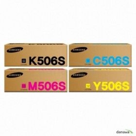 상품 이미지: 삼성전자 정품 CLT-K506S + CLT-C506S + CLT-M506S + CLT-Y506S 4색 세트