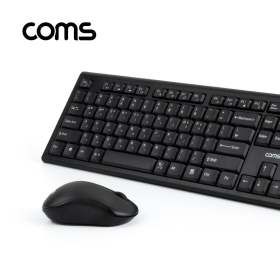 상품 이미지: (COMS) 무소음 마우스 + 저소음 무선키보드세트
