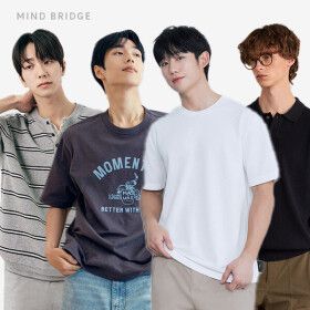 상품 이미지: 마인드브릿지 남성 신상이월 BEST 아이템 반팔 티셔츠/니트/슬랙스/셔츠