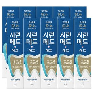 상품 이미지: 부광약품 시린메드 에프 치약 125g X10개 무료배송