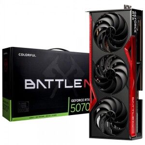상품 이미지: Colorful 지포스 RTX 5070 Ti BATTLE AX D7 16GB 도우정보