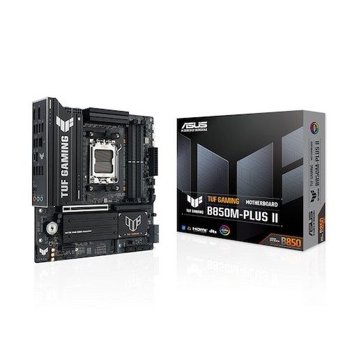 상품 이미지: ASUS TUF GAMING B850M-PLUS II STCOM 에이수스 컴퓨터 게이밍 PC 메인보드 AMD CPU추천 MainBoard