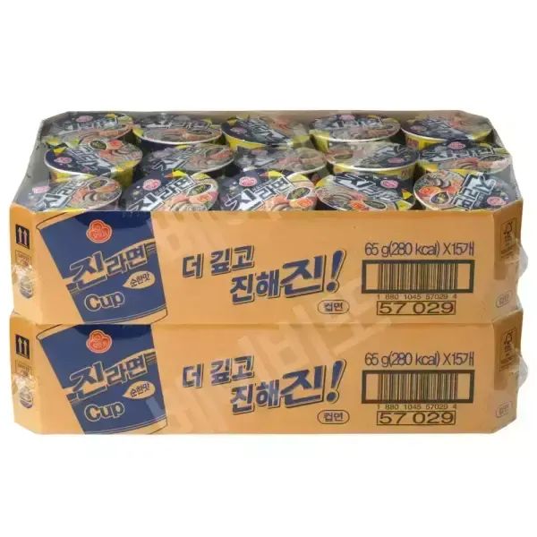 상품 이미지: 오뚜기 진라면 순한맛 작은컵 65g 30개