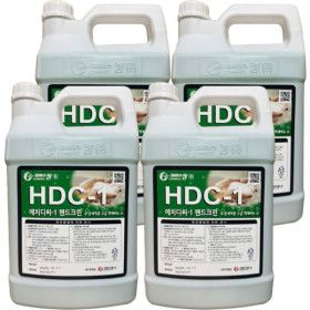 상품 이미지: 코머스켐 핸드크린 HDC-1 3.75L 손세정제 대용량 핸드워시 고급 물비누 4개 무료배송