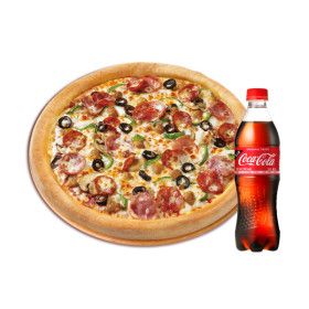 상품 이미지: (파파존스) 오리지널 수퍼 파파스(R)+코카-콜라500ml
