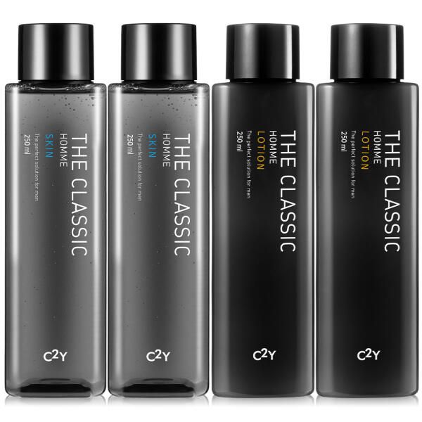 상품 이미지: 더클래식 남성화장품 250ml 4개 남자스킨로션 세트 대용량 선물