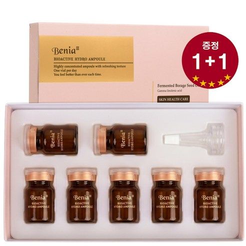 상품 이미지: 벤스랩 베니아3 바이오액티브 하이드로 앰플 세트 7개입, 2개, 35ml