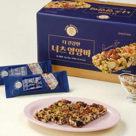 상품 이미지: 김규흔 한과 더 건강한 너츠 영양바 40개입