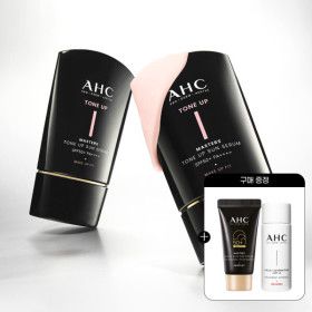 상품 이미지: AHC 메이크업핏 마스터즈 톤업 선세럼 50ml 2개+(증정)마스터즈 선크림10ml +프로샷 에센스 20ml