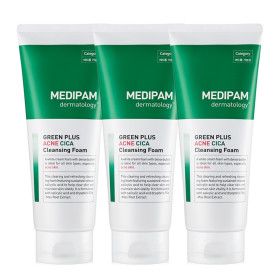 상품 이미지: (스타배송세일) 메디팜 아크네 시카 클렌징폼 220ml 3개 / 여드름성 피부 완화 기능성