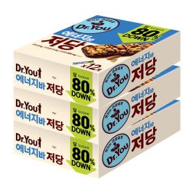 상품 이미지: 오리온 닥터유 에너지바 저당 50g 12입 x 3개(총36입)