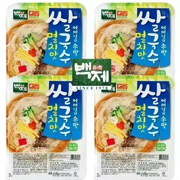 상품 이미지: 백제 쌀국수 멸치맛 92g 30개