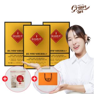 상품 이미지: 골드 카무트효소G 3개월분(2g x 90포) + 쇼핑백 + 파로저당씬칩
