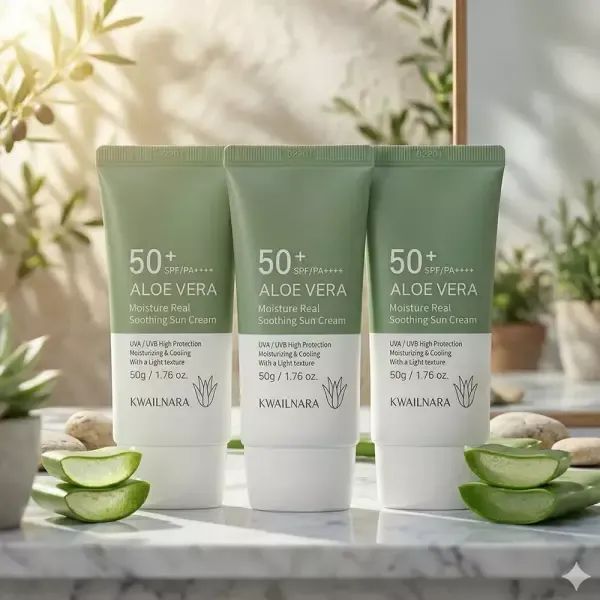 상품 이미지: 알로에베라 수딩 선크림 50ml 3개 외 수딩젤 클렌징폼 미스트 모음