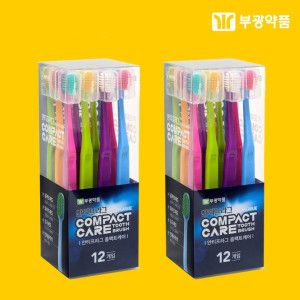 상품 이미지: 부광약품 콤팩트헤드 초극세모 12입+12입(24입)