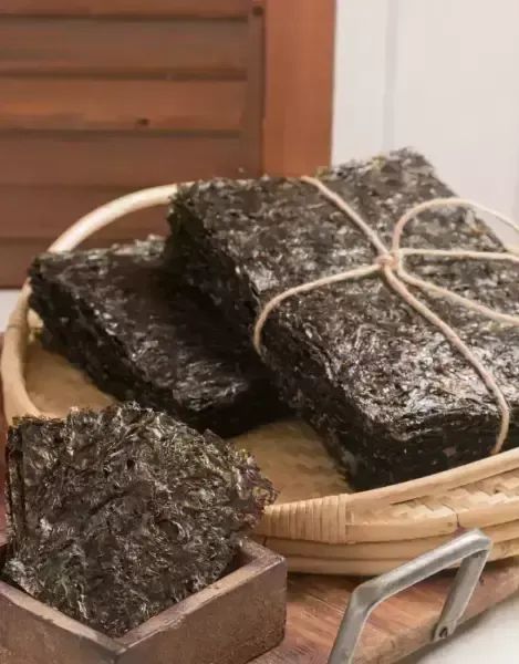 상품 이미지: 바삭한 풍미 두 번 구운 곱창김 50매