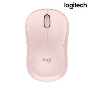 상품 이미지: 로지텍정품 무소음 블루투스 마우스 M240 파우더핑크색상